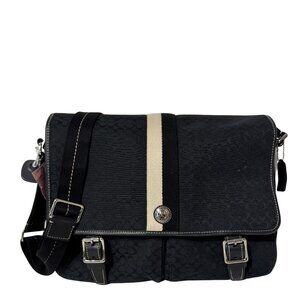 Coach Black Large Messenger Bag